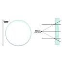 1pcs Double Biconcave Lens | 75mm Diameter and 200mm Focal Length