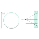 1pcs Double Biconcave Lens | 75mm Diameter and 75mm Focal Length