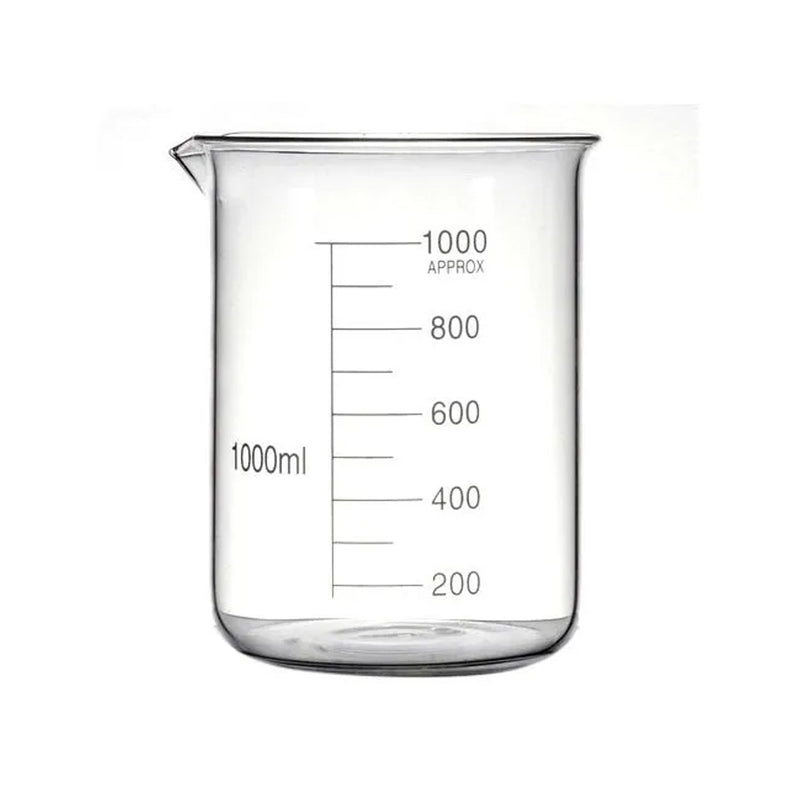 Graduated Glass Beaker | 1000ml Capacity