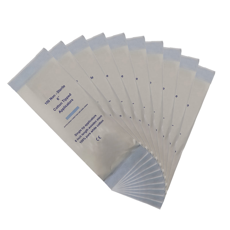 Cotton Tip Applicator | Non-Sterile | Autoclavable Bag