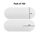 Set of 100 Heavy Duty Qualitative Filter Paper Circle Shapes