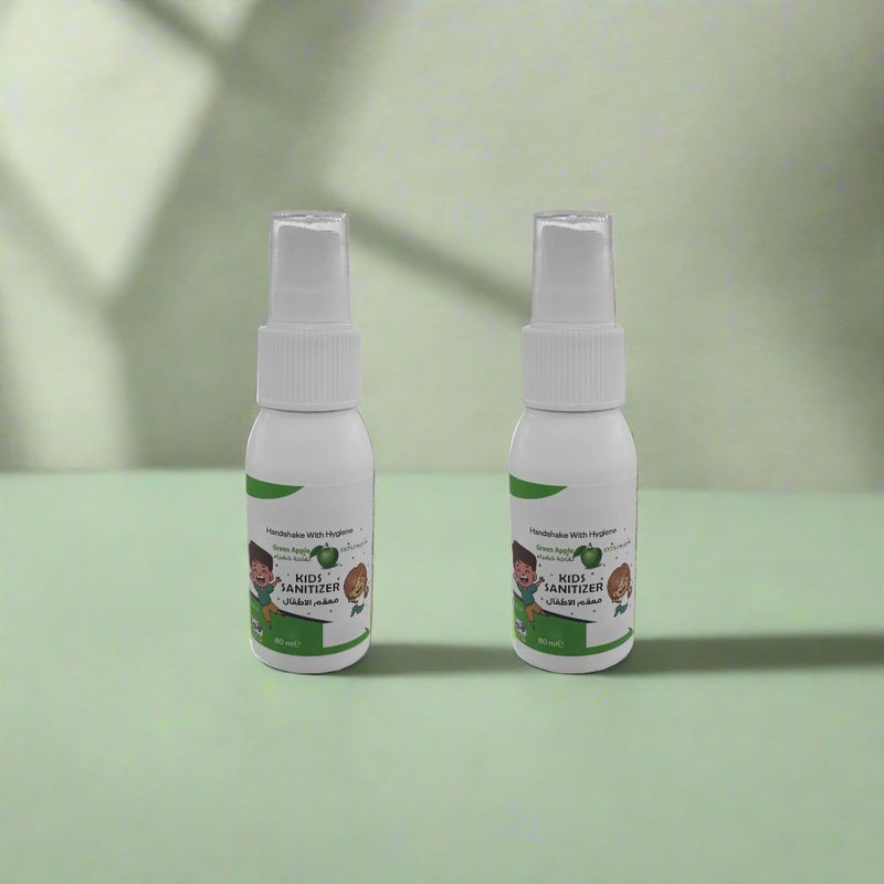 60ML Kids Sanitizer Spray| Green Apple Scent