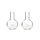 Set of 2 Heavy Duty Round Bottom Flask| 100ml, 250ml | Long Neck Boiling Flask