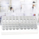 S-Shaped Test Tube Rack - Securely Holds 50 Tubes of 17.5mm Diameter