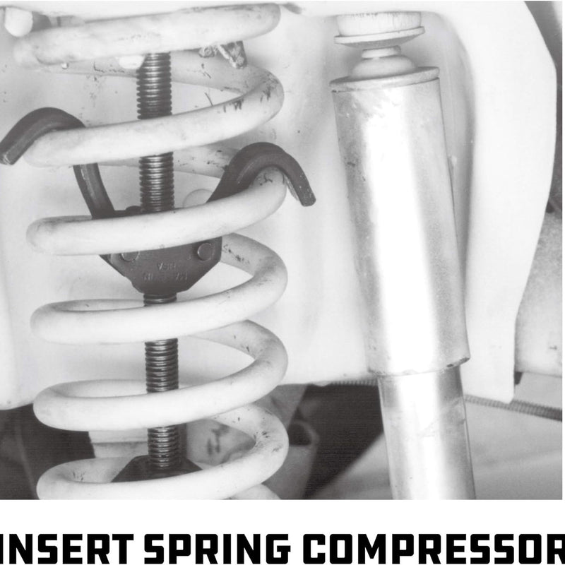Powerbuilt Coil Spring Compressor Tool Kit, 5 Piece