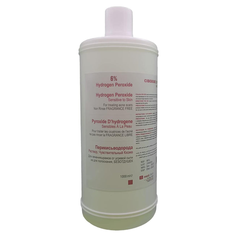 3% - 30% Hydrogen Peroxide Solution 1000ml | 3%, 6%, 12%, 30% | Fragrance Free