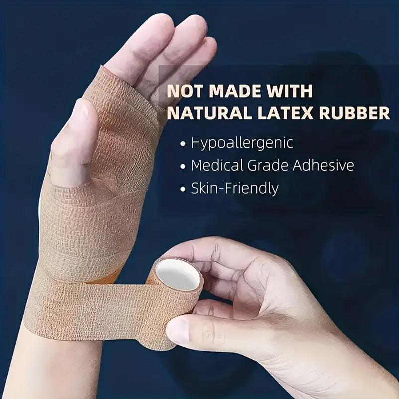 Burncare Relieve Burn Gel + Instant Cold Compress + Adhesive Elastic Bandages Sterile Plaster Strips