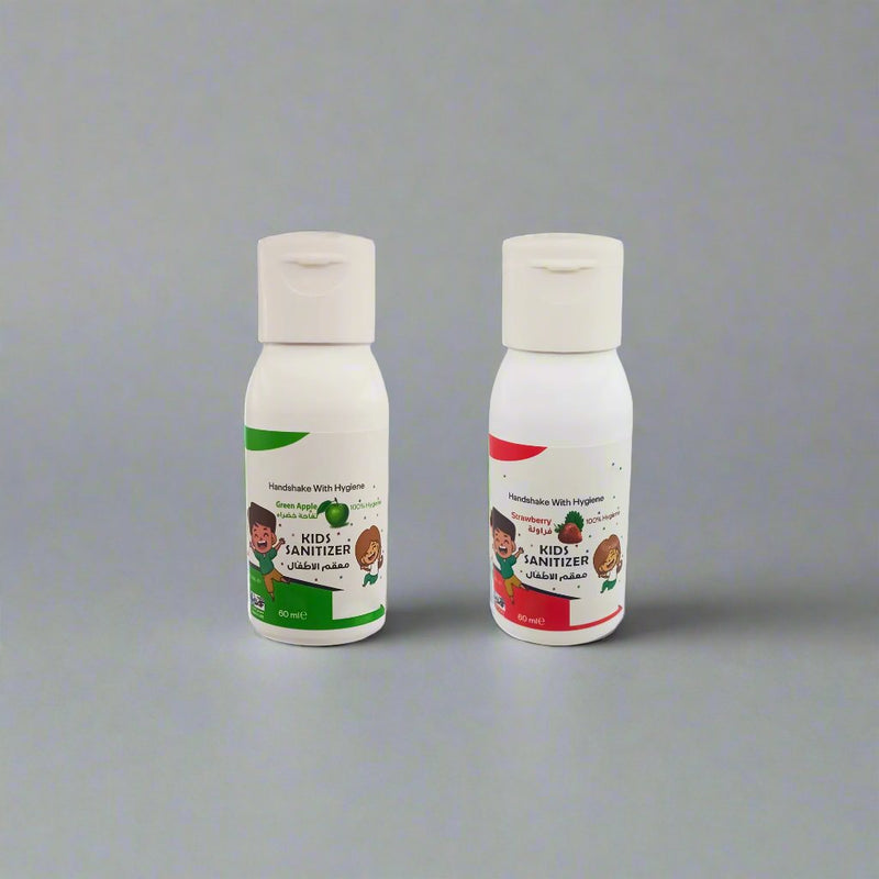 60ML Kids Sanitizer | Strawberry / Lemon / Green Apple Scen