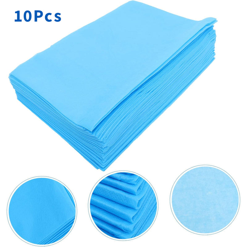 Pack of 10 Disposable Bed Sheets | 140cm x 240cm