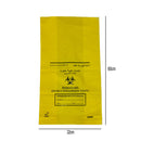 Biohazard Highly Infectious Waste Bag | Yellow | 60cm x 32cm