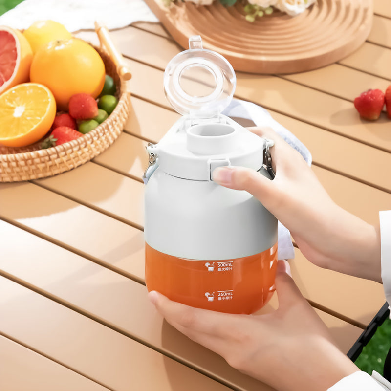 800 ML | Portable Blender Cup | Rechargeable Juice Maker with 10 Blades