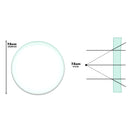 1pcs Concave Lens | 7.5cm Diameter and 7.5cm Focal