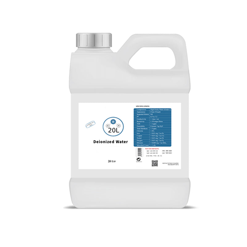 Deionized Water | 20 Liters