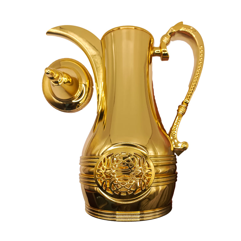 PILSCO Deluxe Vacuum Flask 1.0L | Golden Finish | Full + G