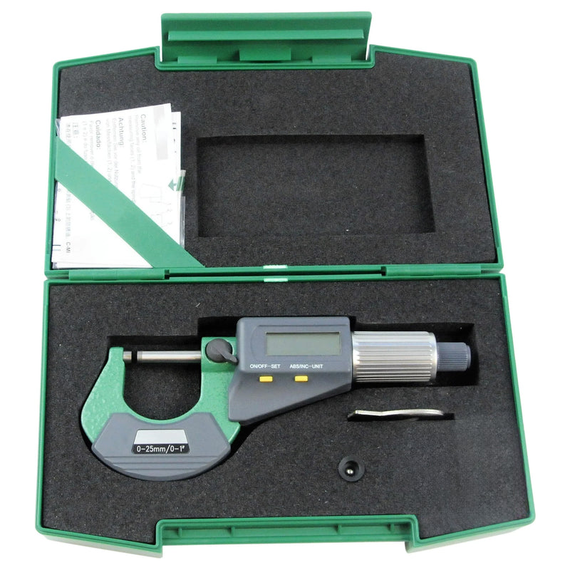 0-25 MM Digital Outside Micrometer | 0-1" Range