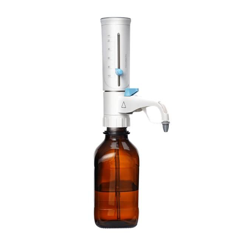 Adjustable 5-50ml DispensMate-Pro Bottle Top Dispenser Reflow Type with Reagent Recovery Function