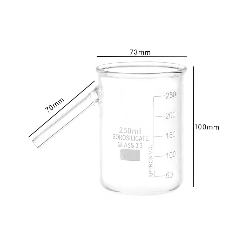 Set of 2 | Displacement Vessels Graduated 250ml