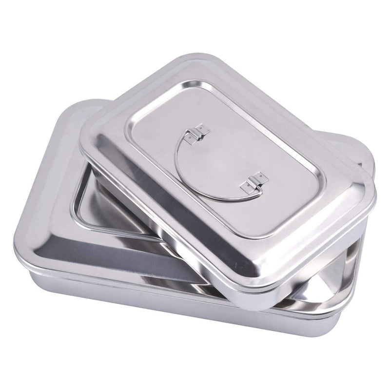 1 Stainless Steel Trays | Dimensions 250 x 160 x 50 mm