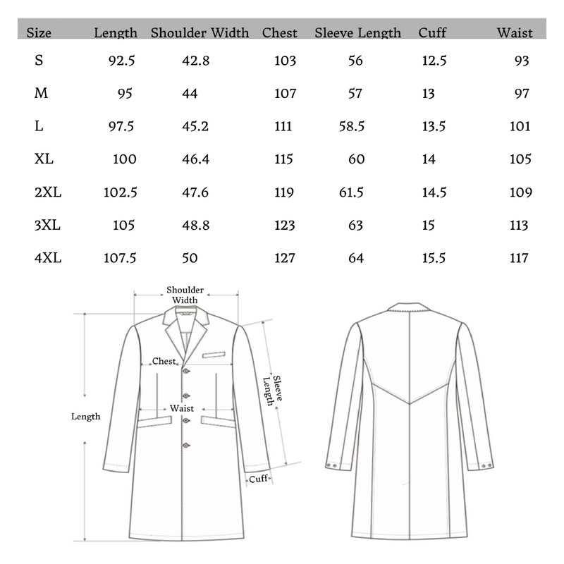 BioHub Ultra Soft Slim-Fit UniSex Professional Surgical Gown Lab Coat