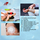 First Aid Kit 326 pcs | Quality Medical Supplies | Wall or Cabinet Mountable | OSHAD Standard