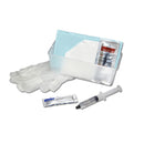 Foley Insertion Catheter Kit | 10 mL Syringe | PVP and Vinyl Gloves