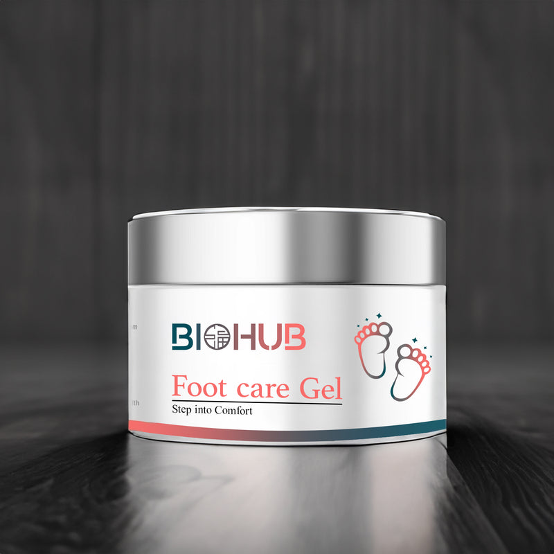 BIOHUB Foot Care Gel | 50g | 100% Natural, Plant-Based and Biodegradable Ingredients