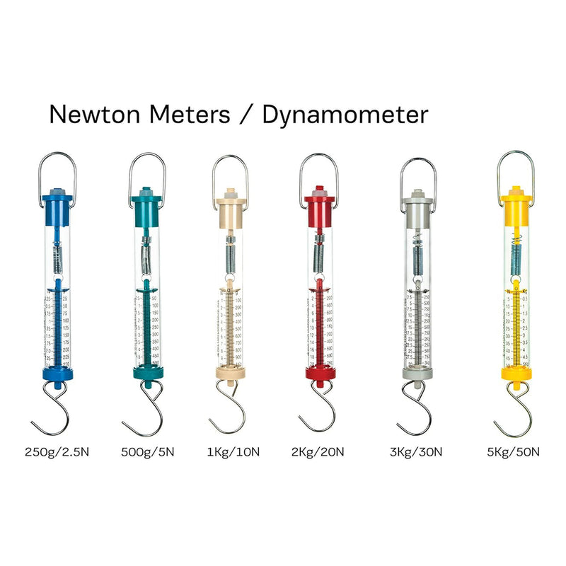 Forcemeter Newton Spring Balance | High Accuracy Newton Scale with Dual Measurements (Grams & Newtons)