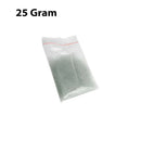 Pack of Transparent Glass Beads | Weight 25 Grams | White Color