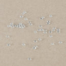 Pack of Transparent Glass Beads | Weight 25 Grams | White Color