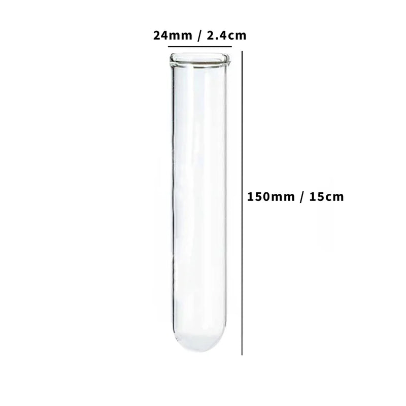 Glass Test Tube | 24mm x 150mm | Borosilicate Glass