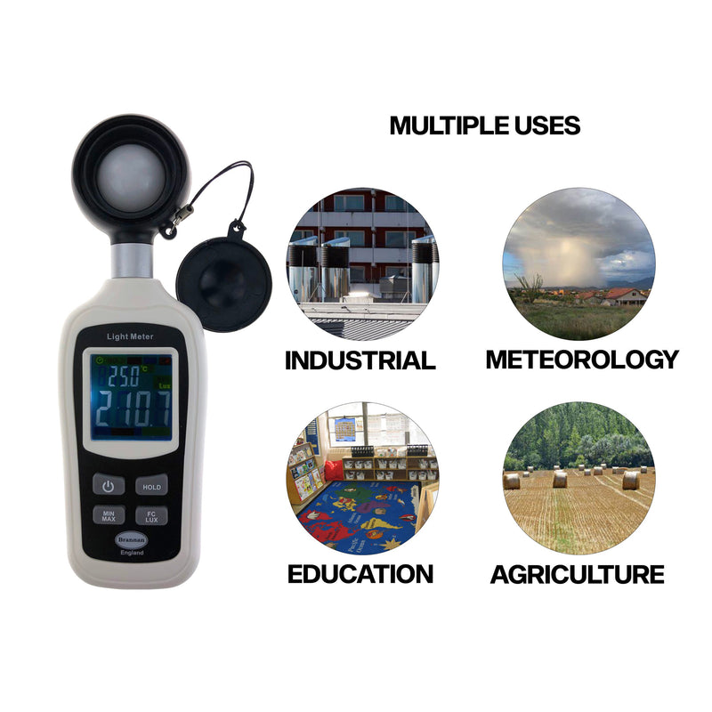 Mini Thermo-Light Meter with Calibration Certificate