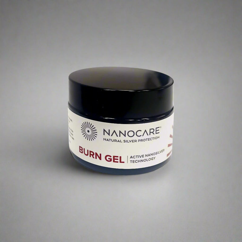 Nanocare Burn Gel | 50g | Natural Silver Protection | 100% Natural, Plant-Based and Biodegradable Ingredients