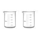 Graduated Glass Beaker | 1000ml Capacity
