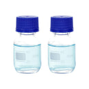 50 mL Graduated Round Reagent Glass Bottle