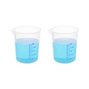 Plastic Beaker | 250ML Capacity | Blue Graduated