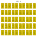 Biohazard Highly Infectious Waste Bag | Yellow | 60cm x 32cm