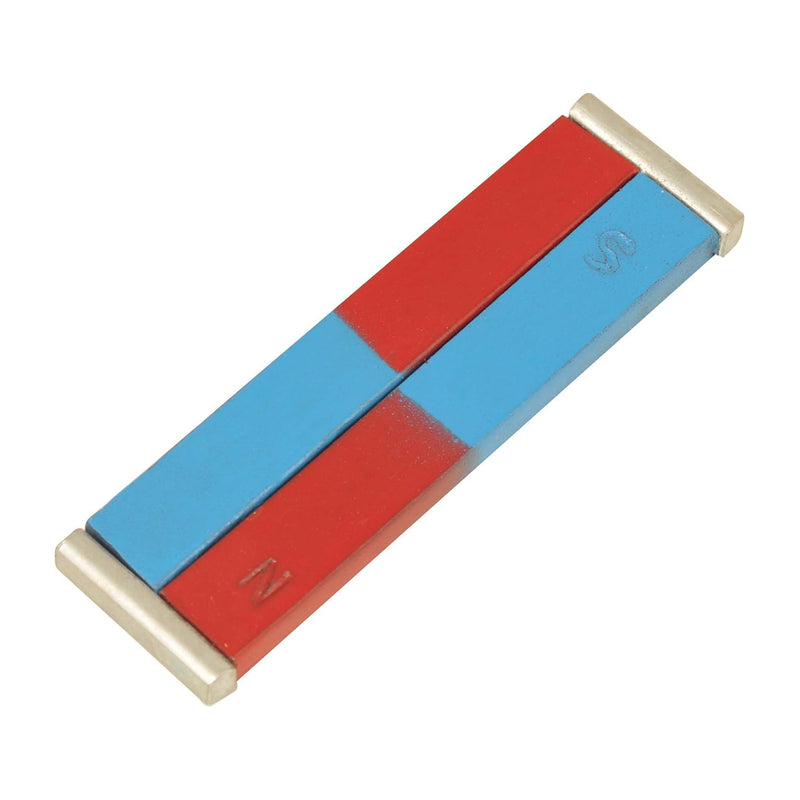 Pair | Painted Bar Magnets | 110 x 40 x 9 mm | Chrome Steel