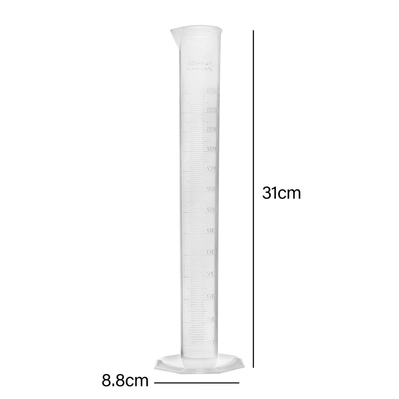 Plastic Measuring Cylinder | 250ML Capacity