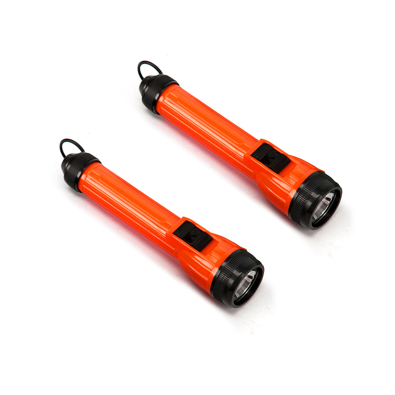 2Pcs | Handy LED Torch | Handheld Flashlight | AAA Batteries