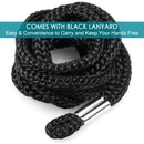 6 Pcs | Coaches Referee Whistles with Lanyards