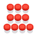 10Pcs | Specimen Cup | Stool Container | 60ML Capacity