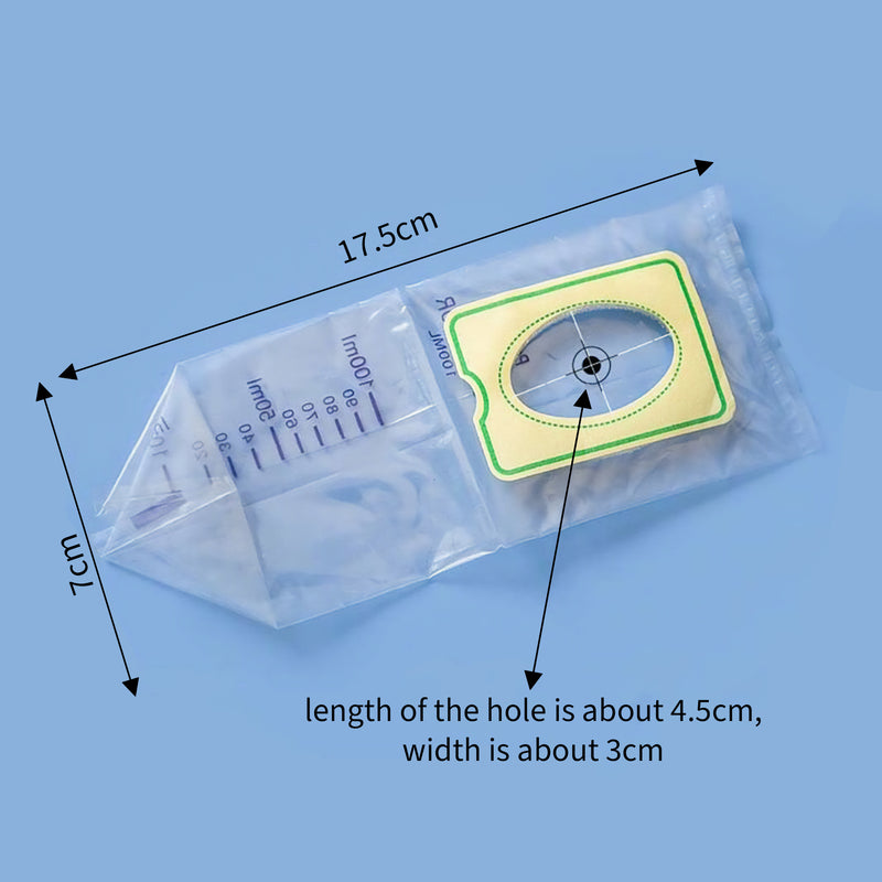 Sterile Urine Collector Bags for Children | 100ML Capacity | Disposable