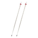 -110℃ to 110℃ Graduated Glass White Mercury Thermometer + Protective Case