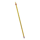 Glass Yellow Alcohol Thermometer + Protective Case