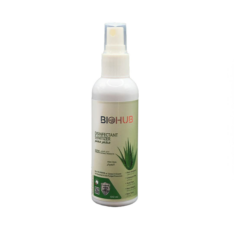 King Mariot Biohub Disinfectant Sanitizer Aloe Vera Infused 100 ML Skin-Friendly Quick Dry Moisturizer