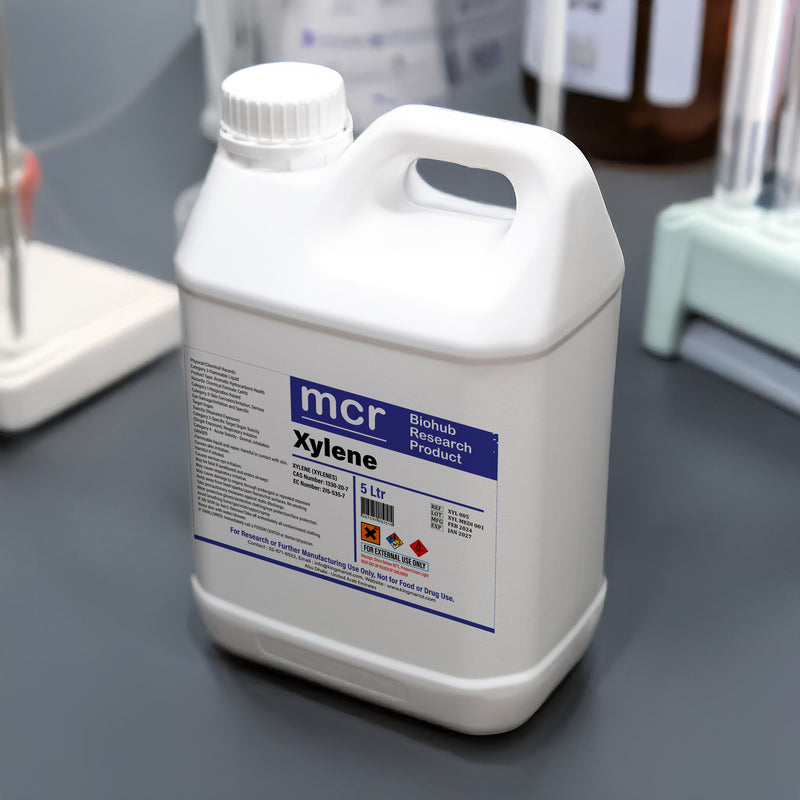 King Mariot Xylene 5 Liter Jerry Can with Superior Lipid Extraction & Paraffin Infiltration