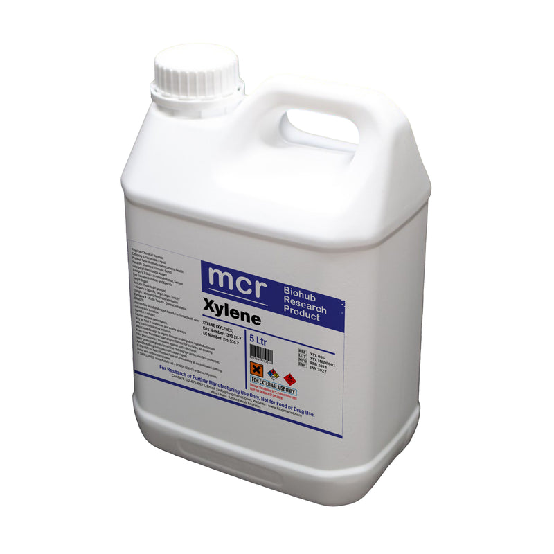 King Mariot Xylene 5 Liter Jerry Can with Superior Lipid Extraction & Paraffin Infiltration