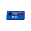 Set of 5 100 Ohms Resistance Coils High Stability