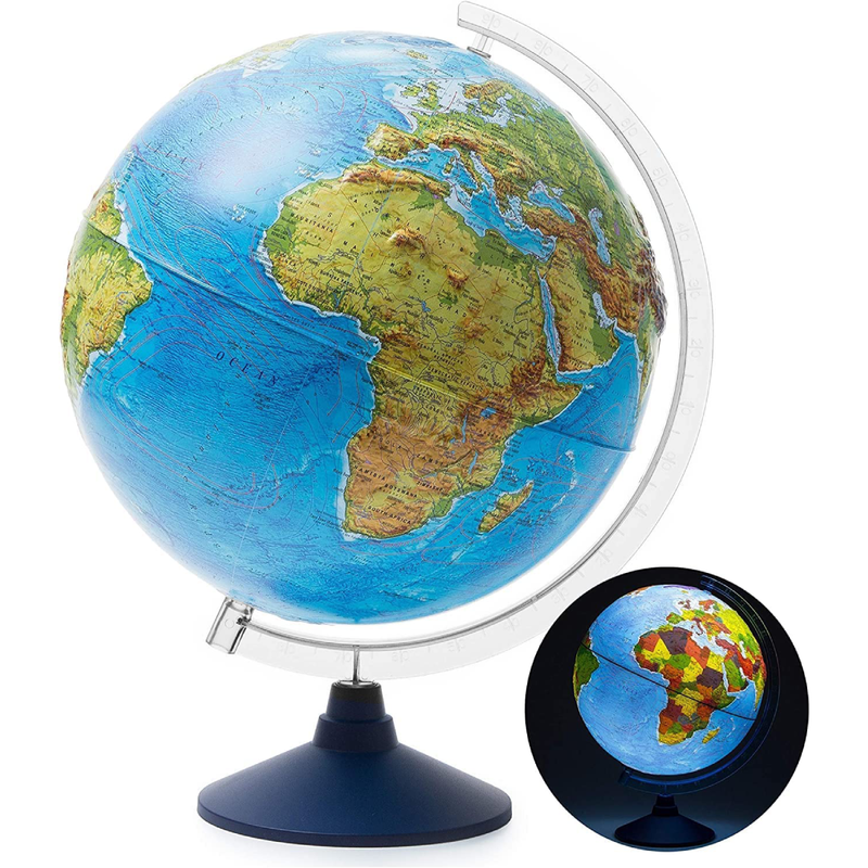 12-inch Desktop Political Globe