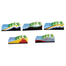 Assorted Models of Volcano, Tectonics, Stratum, Drape & Water Circulation